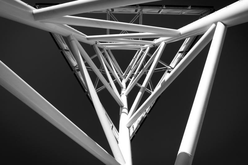 abstract technology structure